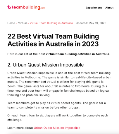 22 best virtual team building activities in australia 2023