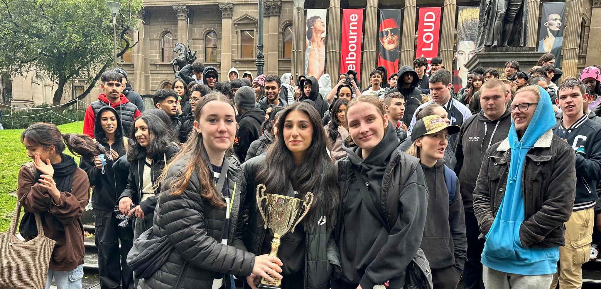 secondary school students after engaging in amazing race school excursions melbourne